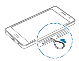 Comment insérer une carte SIM ou USIM dans mon Galaxy A3 ou Galaxy A5?