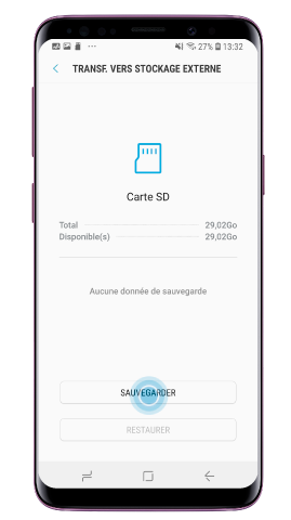 Appuyez sur « Smart Switch »