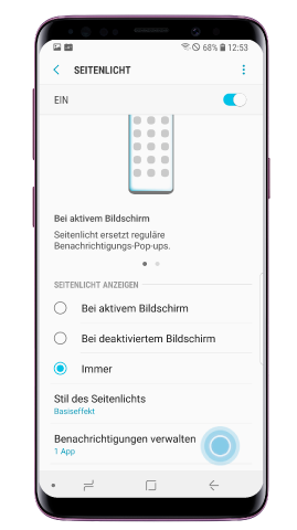 Sélectionnez Gestion de notifications »