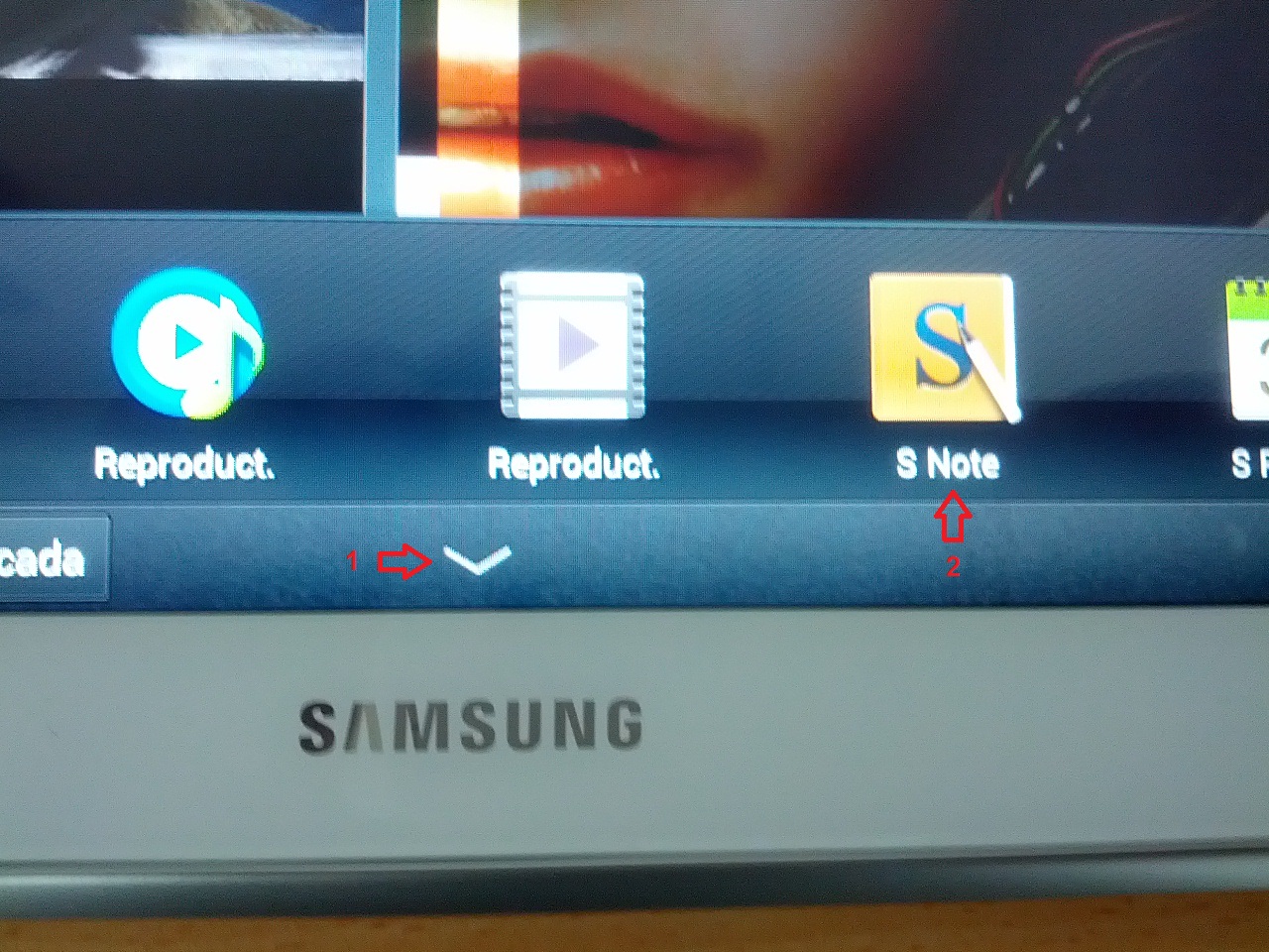 Dividir pantalla Galaxy Note 10.1