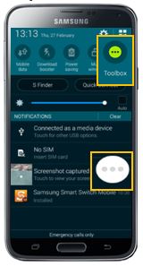 Galaxy S5: ¿Cómo activar la Herramienta flotante?