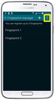 Galaxy S5: ¿CÓMO ELIMINAR UNA HUELLA REGISTRADA EN Galaxy S5?