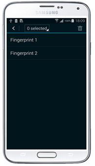 Galaxy S5: ¿CÓMO ELIMINAR UNA HUELLA REGISTRADA EN Galaxy S5?