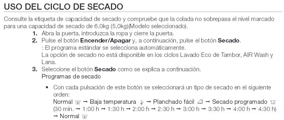 Aparece HOT en el panel de mi lavadora ¿Qué debo hacer?