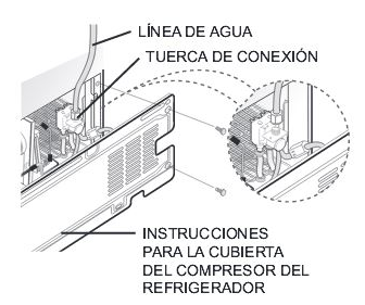 Instalación y cambio de filtro de agua