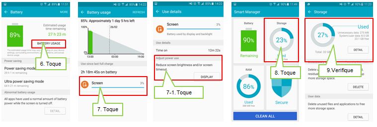 Galaxy S6: ¿Cómo utilizar Smart Manager?