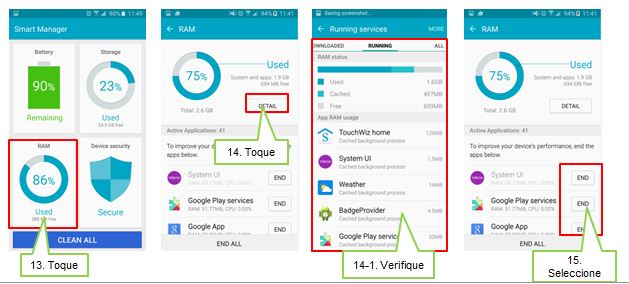 Galaxy S6: ¿Cómo utilizar Smart Manager?