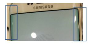 Galaxy S6 Edge: Los colores de la pantalla del borde aparecen verdosos. 풥ay una falla?