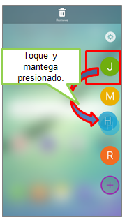 ¿Cómo utilizo la características de bordes de personas en la pantalla Edge?
