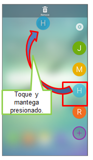 ¿Cómo utilizo la características de bordes de personas en la pantalla Edge?