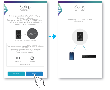 Wireless Audio 360: Conexión manual a Wi-Fi (Android-iOS)