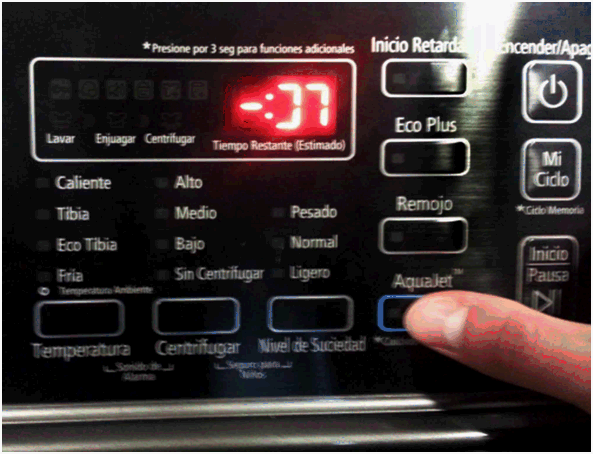 Utilización de programa Samsung Smart Washer / Dryer