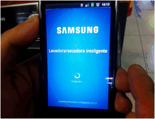 Utilización de programa Samsung Smart Washer / Dryer