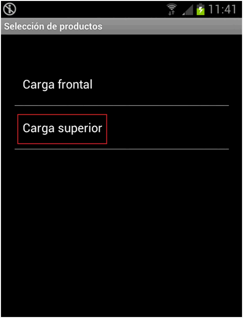 Utilización de programa Samsung Smart Washer / Dryer