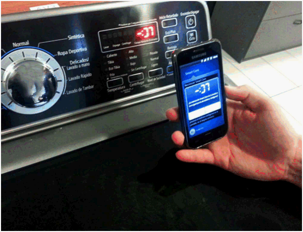 Utilización de programa Samsung Smart Washer / Dryer