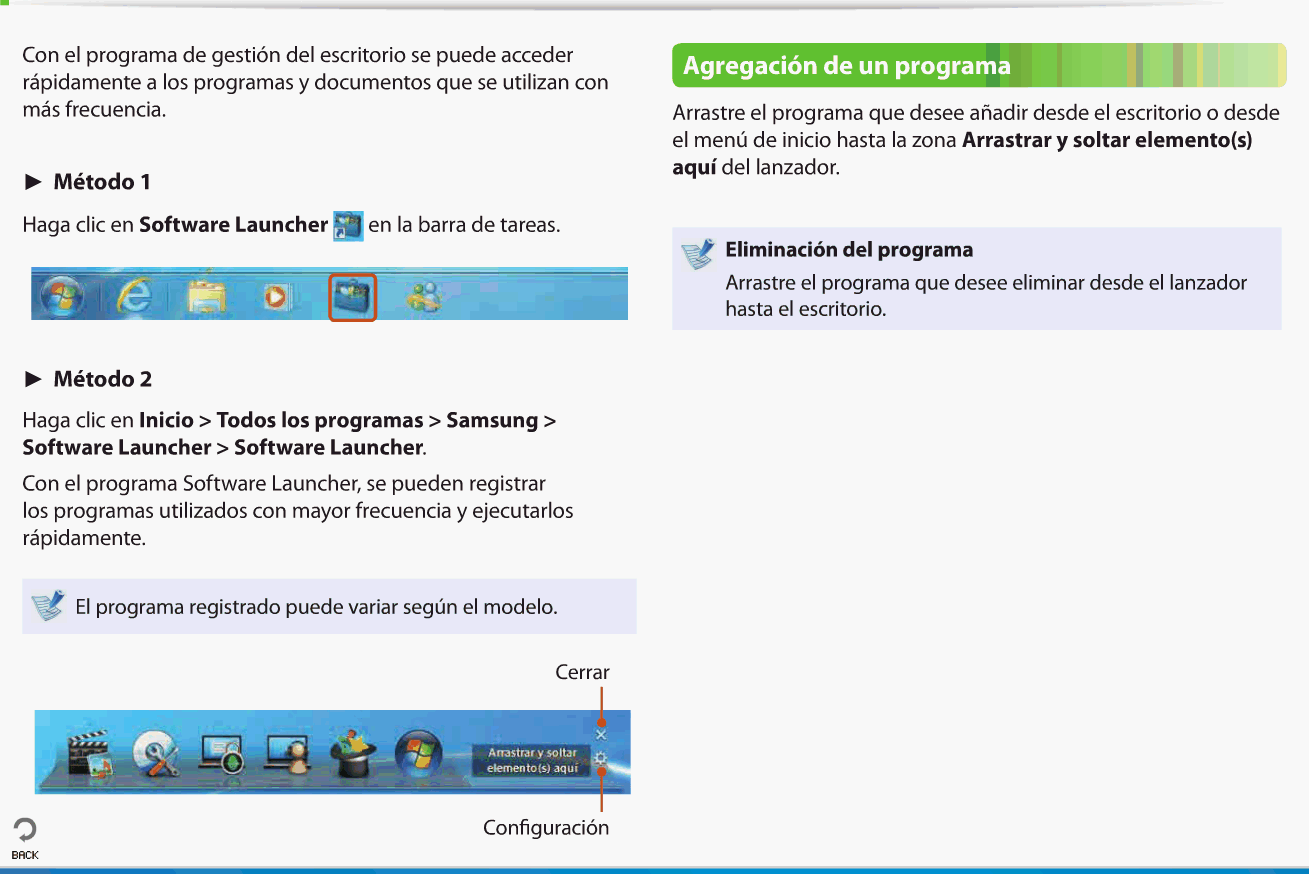 ¿Qué es el Software Launcher