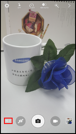 Samsung Galaxy S6如何使用虚拟拍摄模式?(G9208)