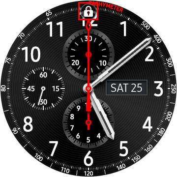 Samsung Gear S3如何设置屏幕锁定?(R770/R760)