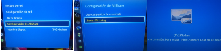 ¿Cómo usar el screen mirroring en UN46F8000AKXZL con mi Galaxy S4 GT-I9500