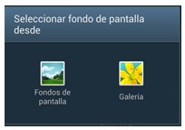 Samsung Galaxy: ¿Cómo cambiar el fondo de pantalla de bloqueo? (Android 4.x.)
