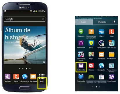 Samsung Galaxy: ¿Cómo cambiar el fondo de pantalla de bloqueo? (Android 4.x.)