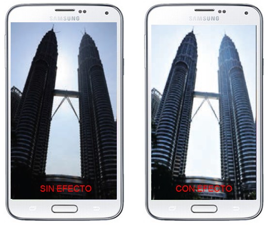 ¿Para qué sirve la función HDR en el Samsung Galaxy S5? ¿Cómo se activa?