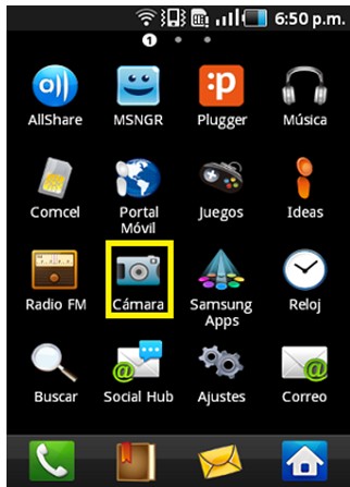 ¿Cómo silenciar la cámara del Galaxy Ace?