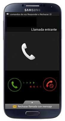 Galaxy S4: Uso de los controles de voz