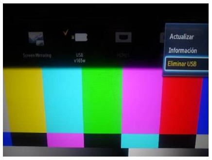 ¿Cómo retirar de manera segura la USB del televisor?