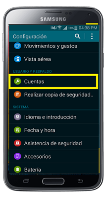 Galaxy: ¿Cómo usar cuenta la de Google registrada en el dispositivo como cuenta Samsung?