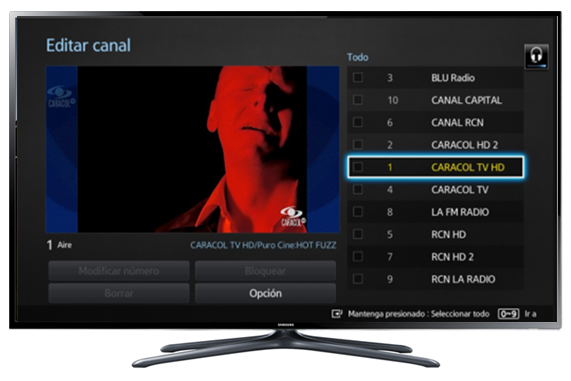 LED H6400: ¿Cómo bloquear canales?