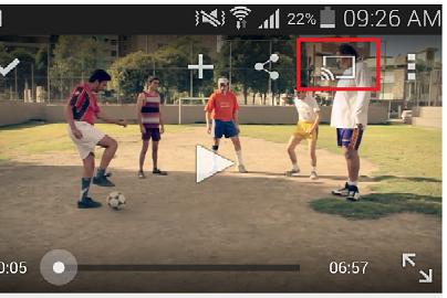 LED H6400: ¿Cómo ver videos de youtube en mi televisor reproducidos desde un smartphone?