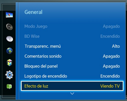 TV Samsung: ¿Cómo apagar la iluminación del logo de Samsung?
