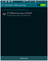 ¿Cómo conectar mi smartphone u otro dispositivo utilizando Screen Mirroring?