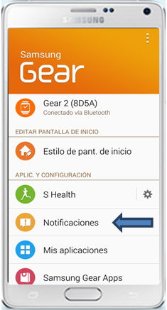 Gear: ¿Por qué no puedo ver las notificaciones?