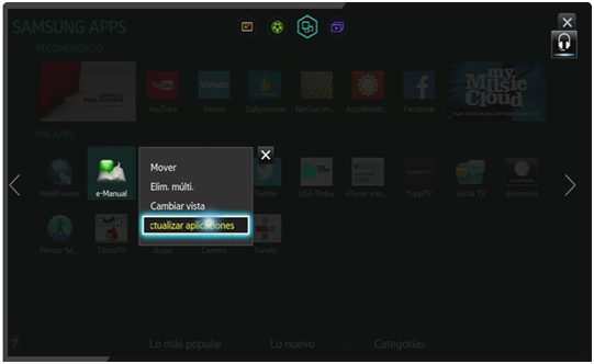 Smart TV: ¿Cómo actualizar el e-manual?
