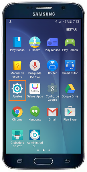 Galaxy S6/S6 Edge: ¿Cómo restablecer el teléfono a sus valores de fábrica?