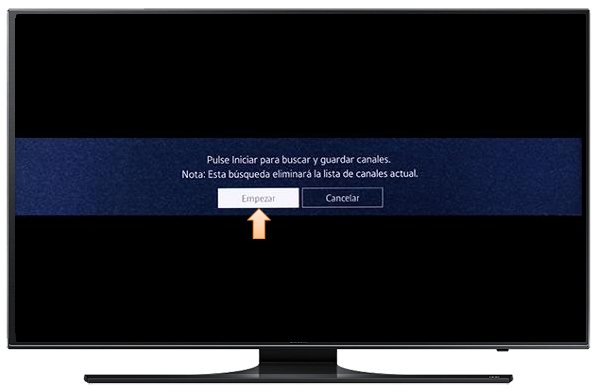 Samsung Smart TV: UN48JU6500: ¿Cómo sintonizar los canales en mi TV?