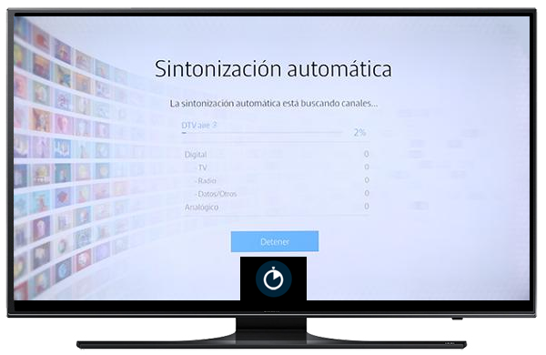 Samsung Smart TV: UN48JU6500: ¿Cómo sintonizar los canales en mi TV?
