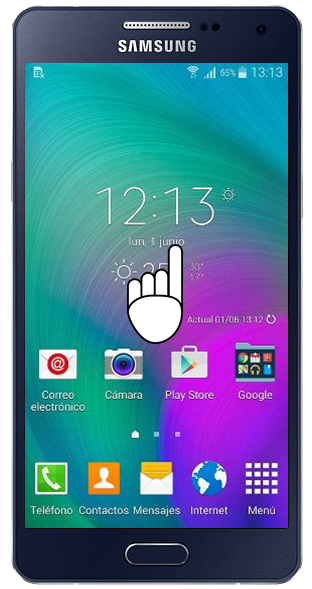 Galaxy A5 - ¿Cómo realizo la búsqueda rápida de ajustes?