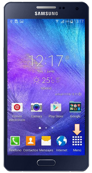 Galaxy A5 - ¿Cómo cambiar el fondo de pantalla desde la galería?