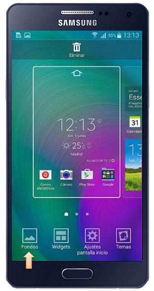 Galaxy A5 - ¿Cómo realizo la búsqueda rápida de ajustes?