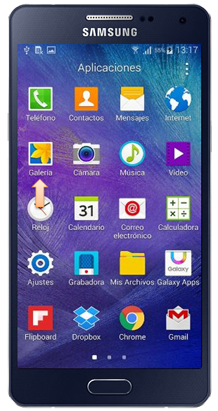 Galaxy A5 - ¿Cómo cambiar el fondo de pantalla desde la galería?