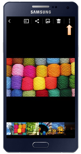 Galaxy A5 - ¿Cómo cambiar el fondo de pantalla desde la galería?