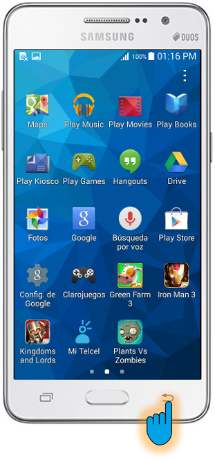 Samsung Galaxy Grand Prime: ¿Cómo desactivar/reactivar aplicaciones?