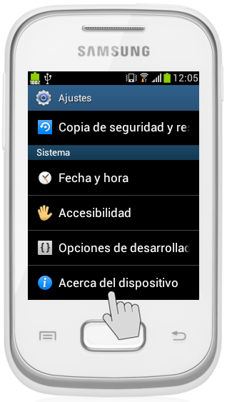 Galaxy Pocket - ¿Cómo verificar el IMEI en mi celular?