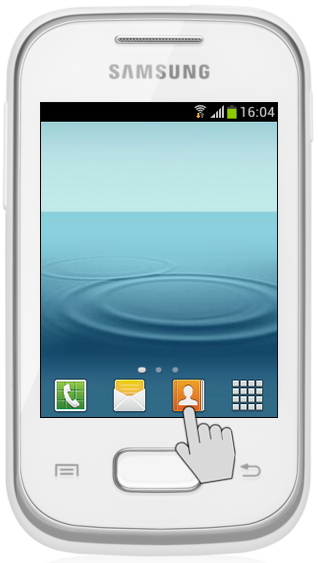 Galaxy pocket - ¿Cómo exportar Contactos a la Memoria o Tarjeta SD?