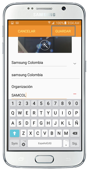 Galaxy S6/S6 Edge: ¿Cómo editar Mi perfil en la aplicación Contactos?