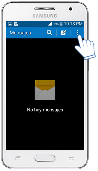 Galaxy Core2 - ¿Cómo cambiar el tamaño de la fuente?