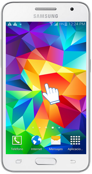 Galaxy Core2 - ¿Cómo agregar o eliminar un Widget?